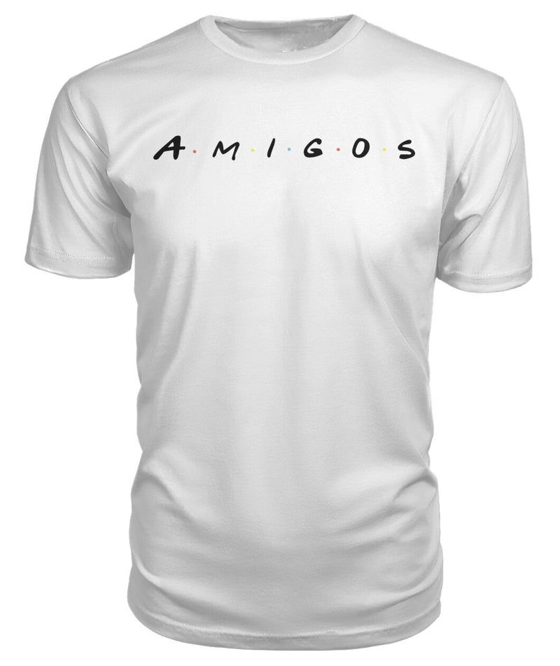 White "AMIGOS" T-Shirt Premium Unisex Tee